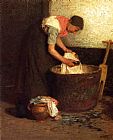 The Washerwoman by Edward Henry Potthast